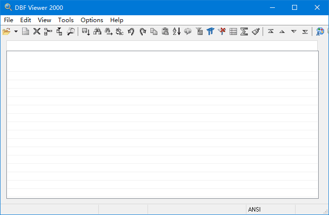 图片[1]-DBF Viewer 2000 v9.17 便携版 – DBF查看器-蚂蚁分享网